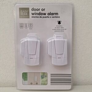WIRELESS Home Window Door Security System SIREN ALARM Sensor 2 Pack FULL SYSTEM